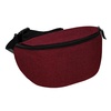 Поясная сумка Unit Handy Dandy, бордовая с логотипом