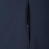 Куртка женская Hooded Softshell темно-синяя с логотипом