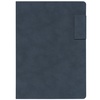 Ежедневник Lable, недатированный, темно-синий с логотипом