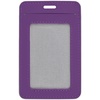 Чехол для пропуска Shall Simple, фиолетовый