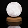 Левитирующая луна MoonFlight с пластиковой подставкой с логотипом