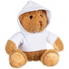 Мягкая игрушка «Мишка Cuddleton» в белом худи с логотипом