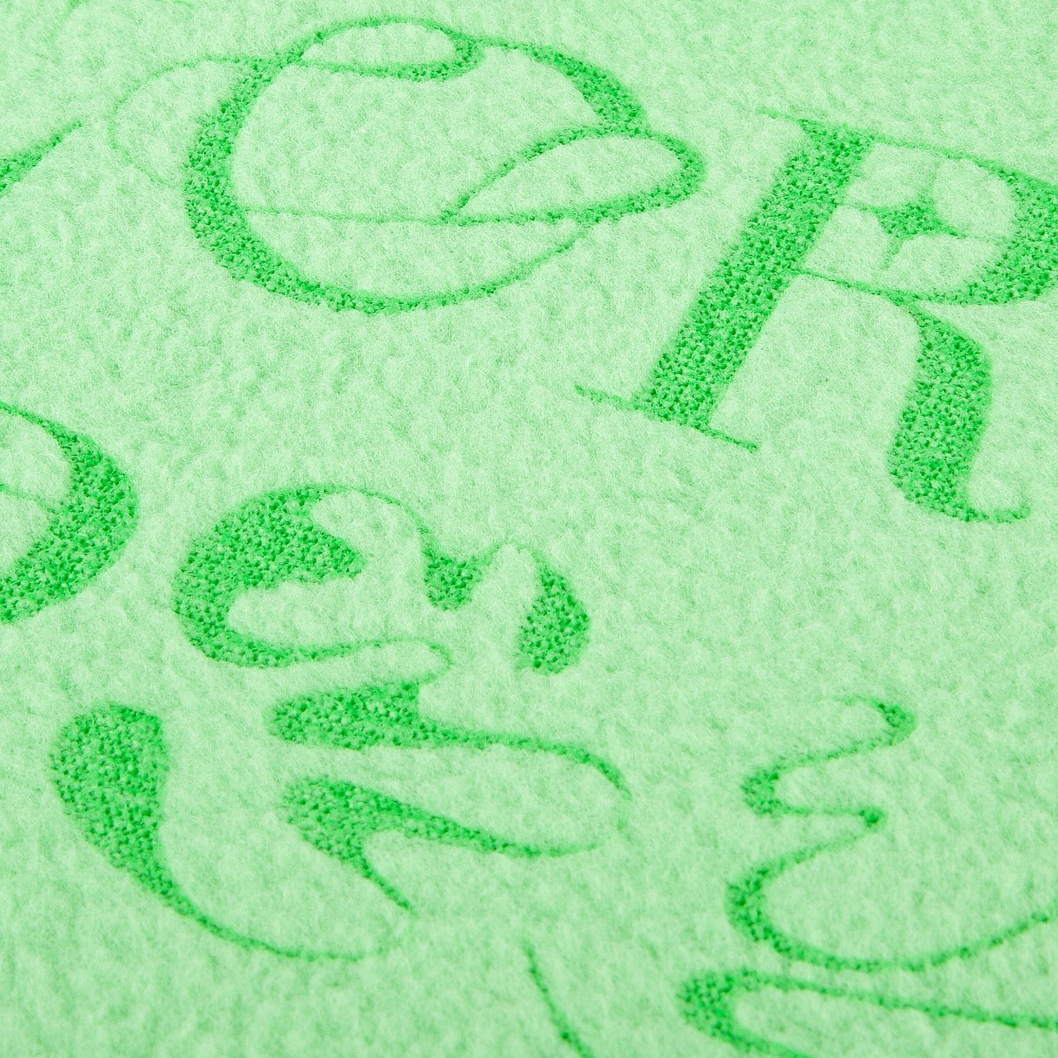 Флисовый плед Warm&Peace, светло-зеленый