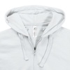 Толстовка женская Hooded Full Zip белая с логотипом