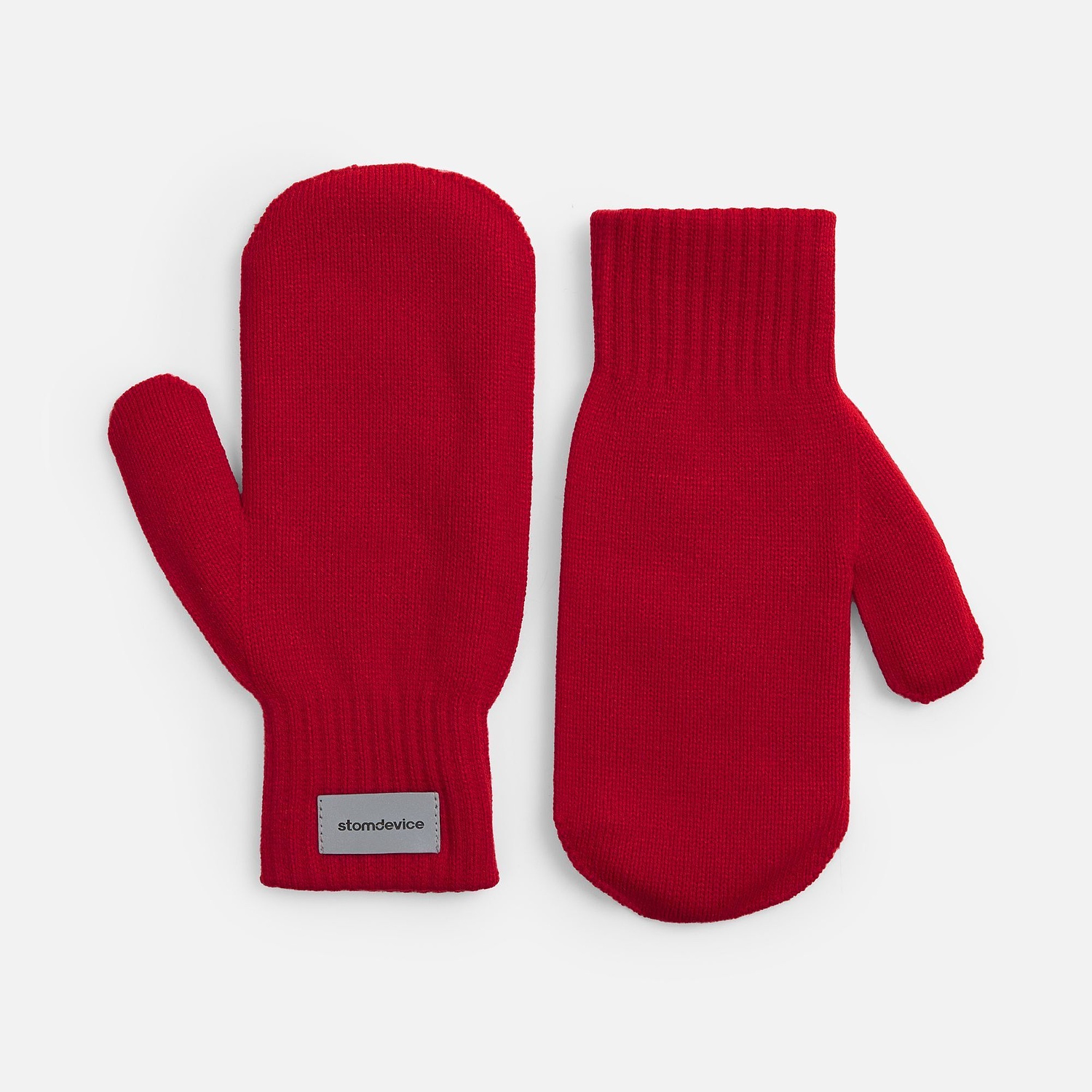 Лейбл светоотражающий Tao, S, серый с логотипом