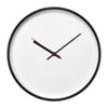 Часы настенные ChronoTop, черные с логотипом