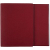 Ежедневник Petrus Flap, недатированный, красный с логотипом