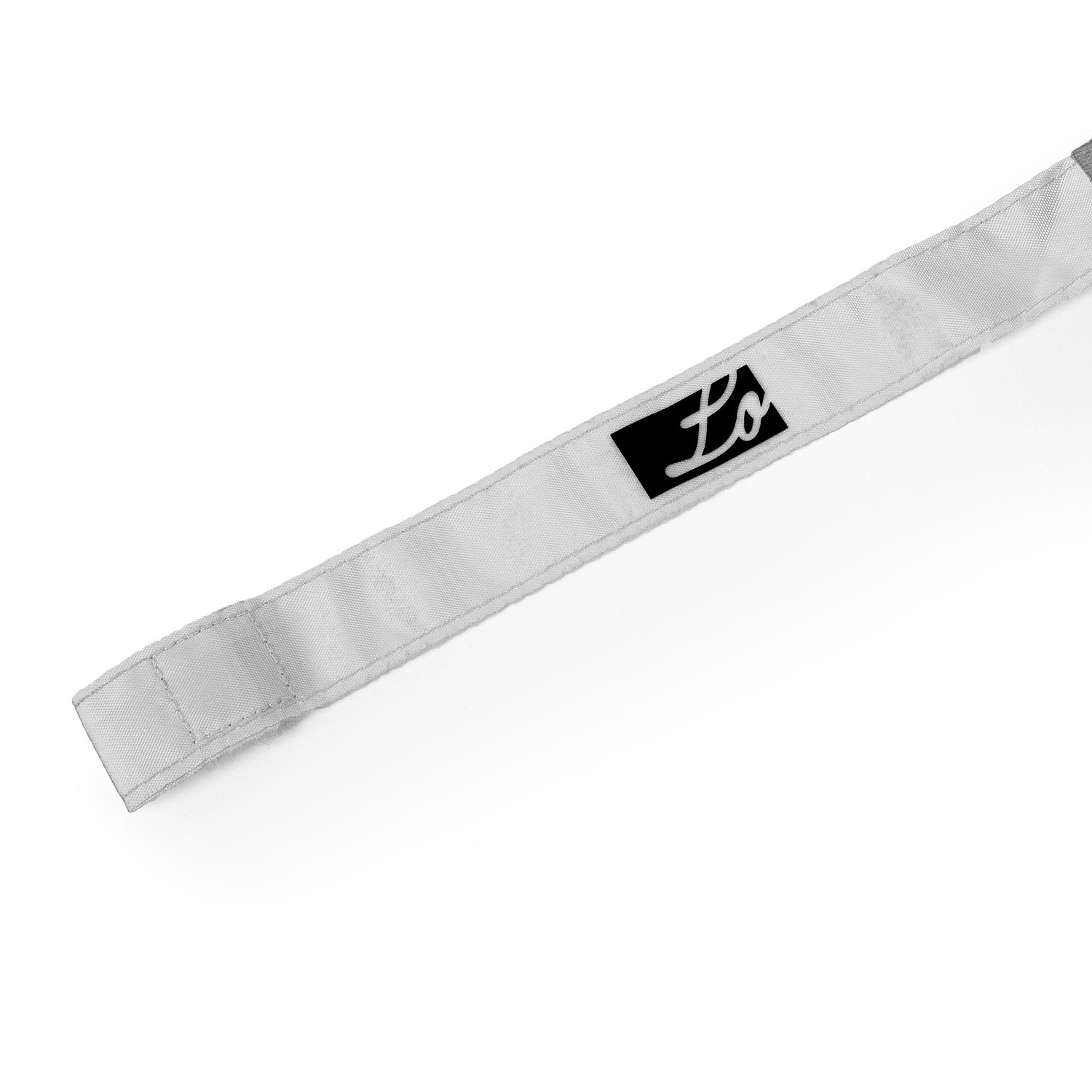 Зонт-трость Standard, белый с серебристым внутри с логотипом