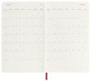 Еженедельник Moleskine Classic Soft Large, красный