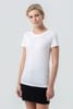 Футболка женская Regent Fit Women, белая с логотипом