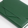 Ежедневник Extra, недатированный, зеленый с логотипом