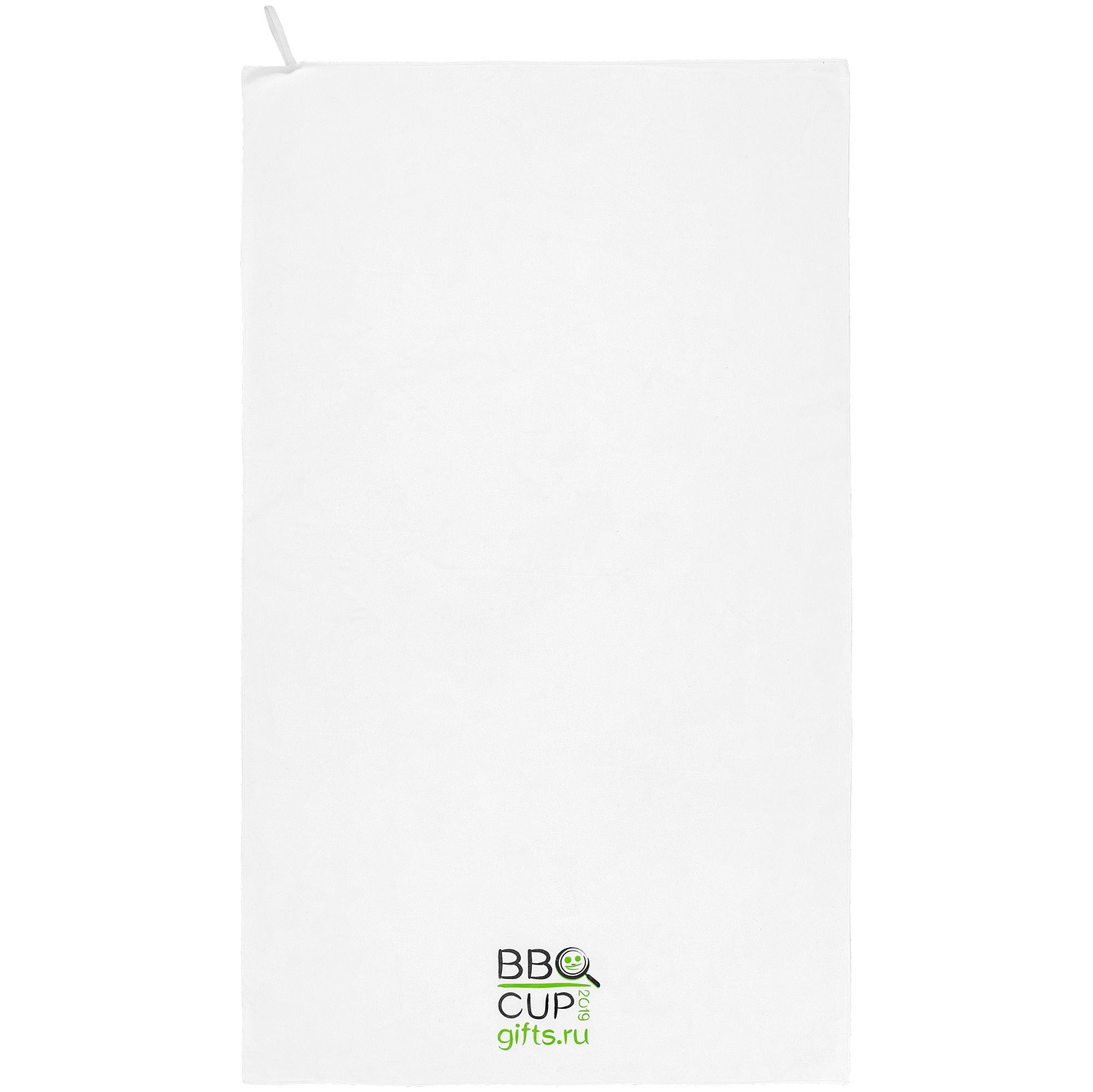 Спортивное полотенце Atoll X-Large, белое с логотипом