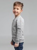 Свитшот детский Toima Kids, серый меланж с логотипом
