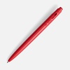 Ручка шариковая Prodir DS11 PMP, красная с логотипом