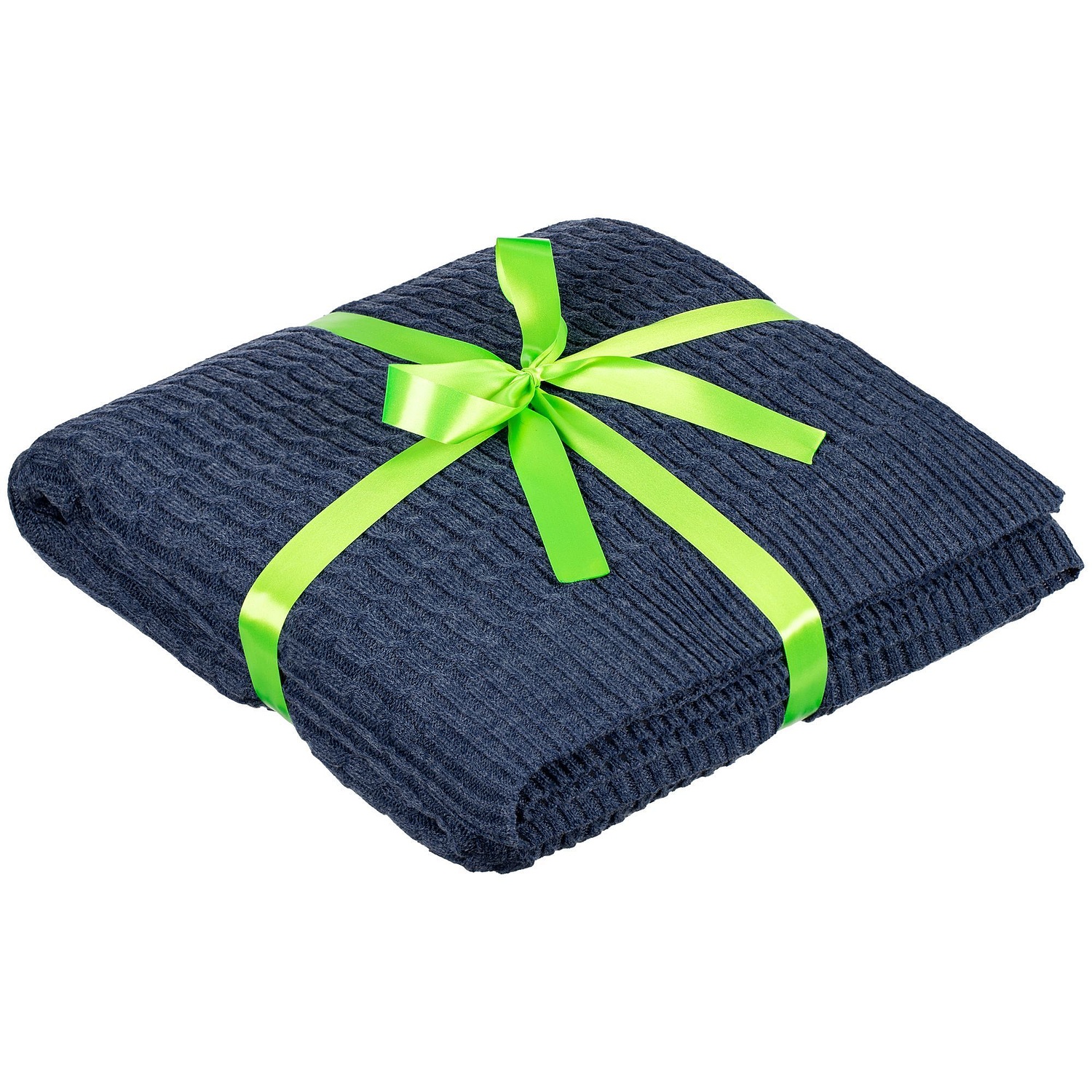 Лента сатиновая Satin 20 XXL, темно-синяя, 220 см с логотипом