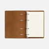 Ежедневник inStream, недатированный, коричневый с логотипом