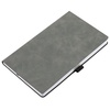 Ежедневник Nubuck Touch, недатированный, серый с логотипом