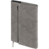 Ежедневник Grace на заказ, недатированный, серый с логотипом
