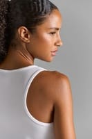 Майка женская Sporty TT Women, белая с логотипом