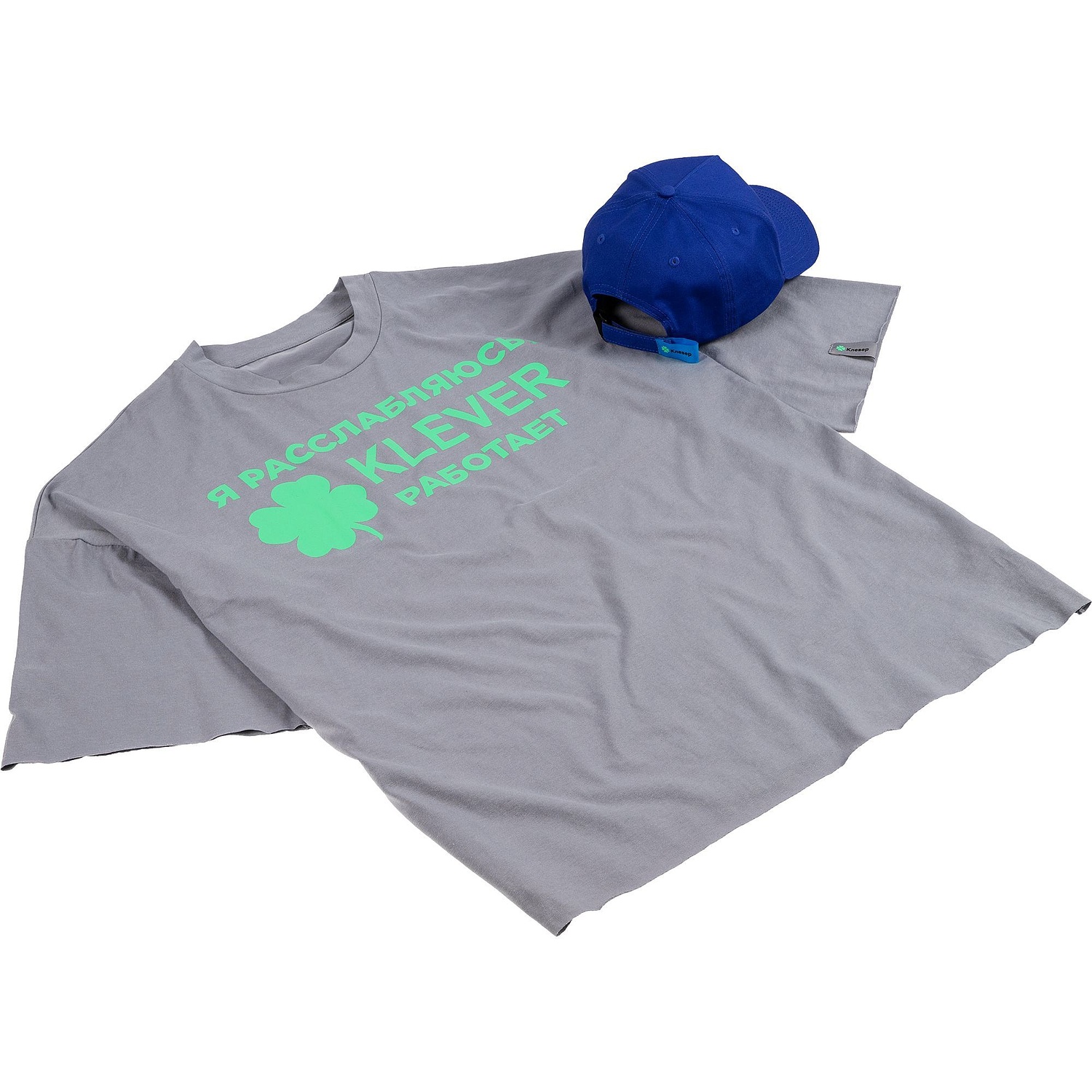 Футболка унисекс оверсайз T1, серая с логотипом