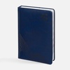 Ежедневник Faro, датированный, синий с логотипом