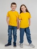 Футболка детская Regent Kids 150, желтая с логотипом