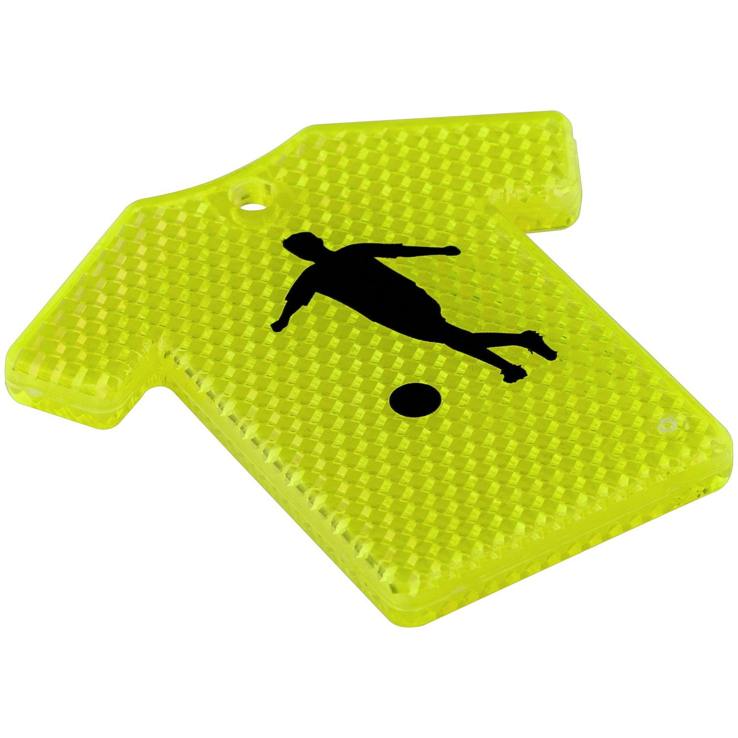 Светоотражатель «Футболка», неон-желтый