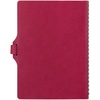Ежедневник Strep Front на заказ, недатированный, малиновый с логотипом