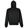 Худи унисекс Connor, черное с логотипом