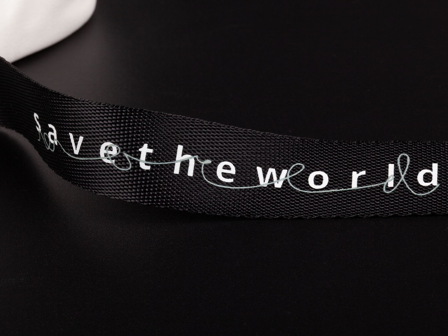 Бейсболка Kosmos, белая с логотипом