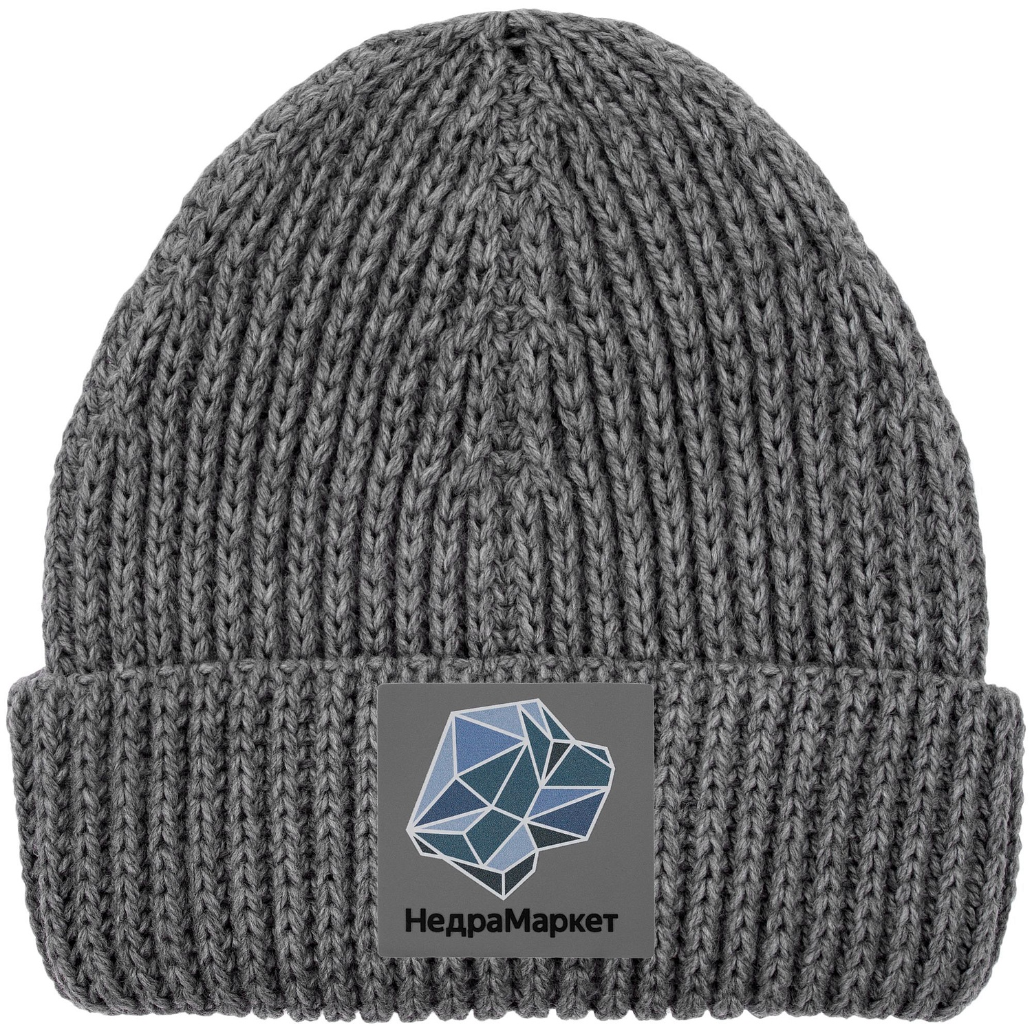 Лейбл Listra Soft Touch, L, серый с логотипом