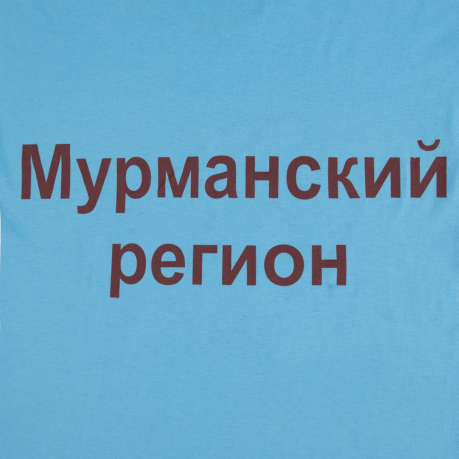 Футболка унисекс T-bolka 140, голубая с логотипом