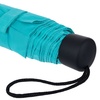 Зонт складной Trend Mini, бирюзовый с логотипом