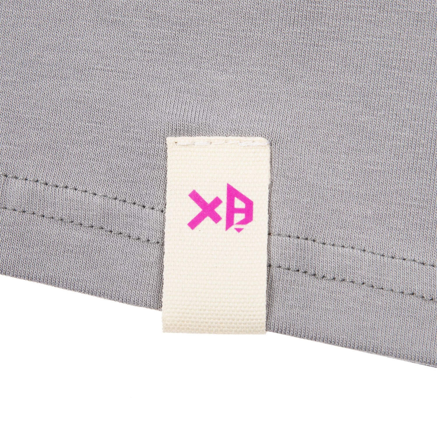 Футболка унисекс оверсайз Street Vibes, серая с логотипом