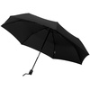 Зонт складной Zero Magic Large, черный с логотипом