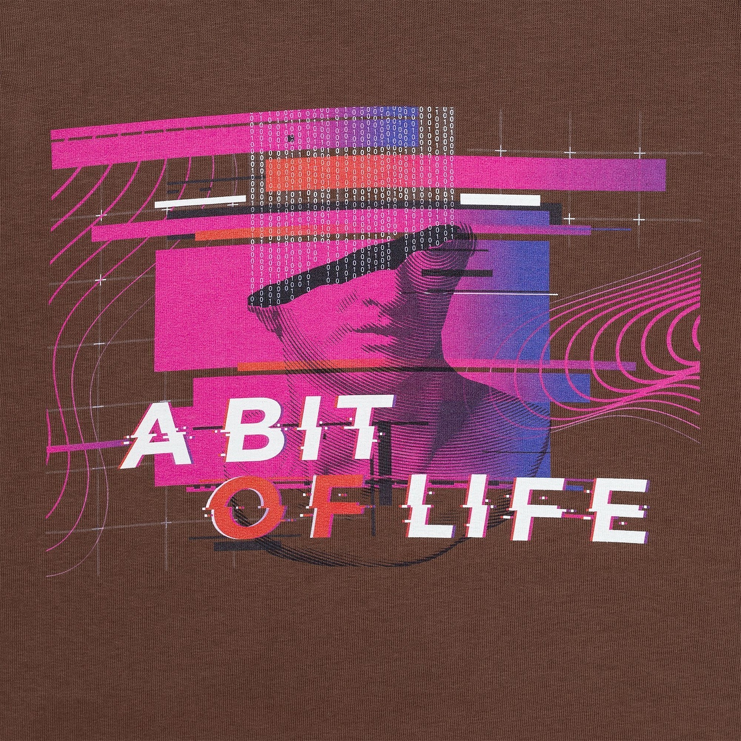 Свитшот унисекс BNC Inspire (Organic), красный с логотипом