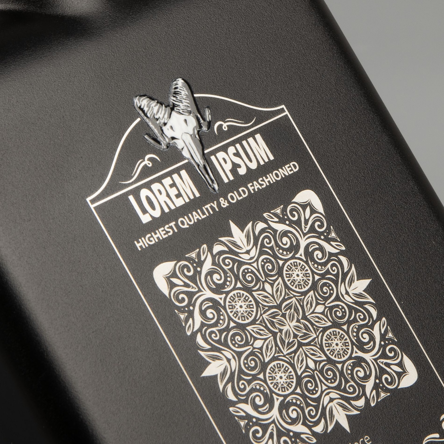 Фляга Midnight Blues, черная