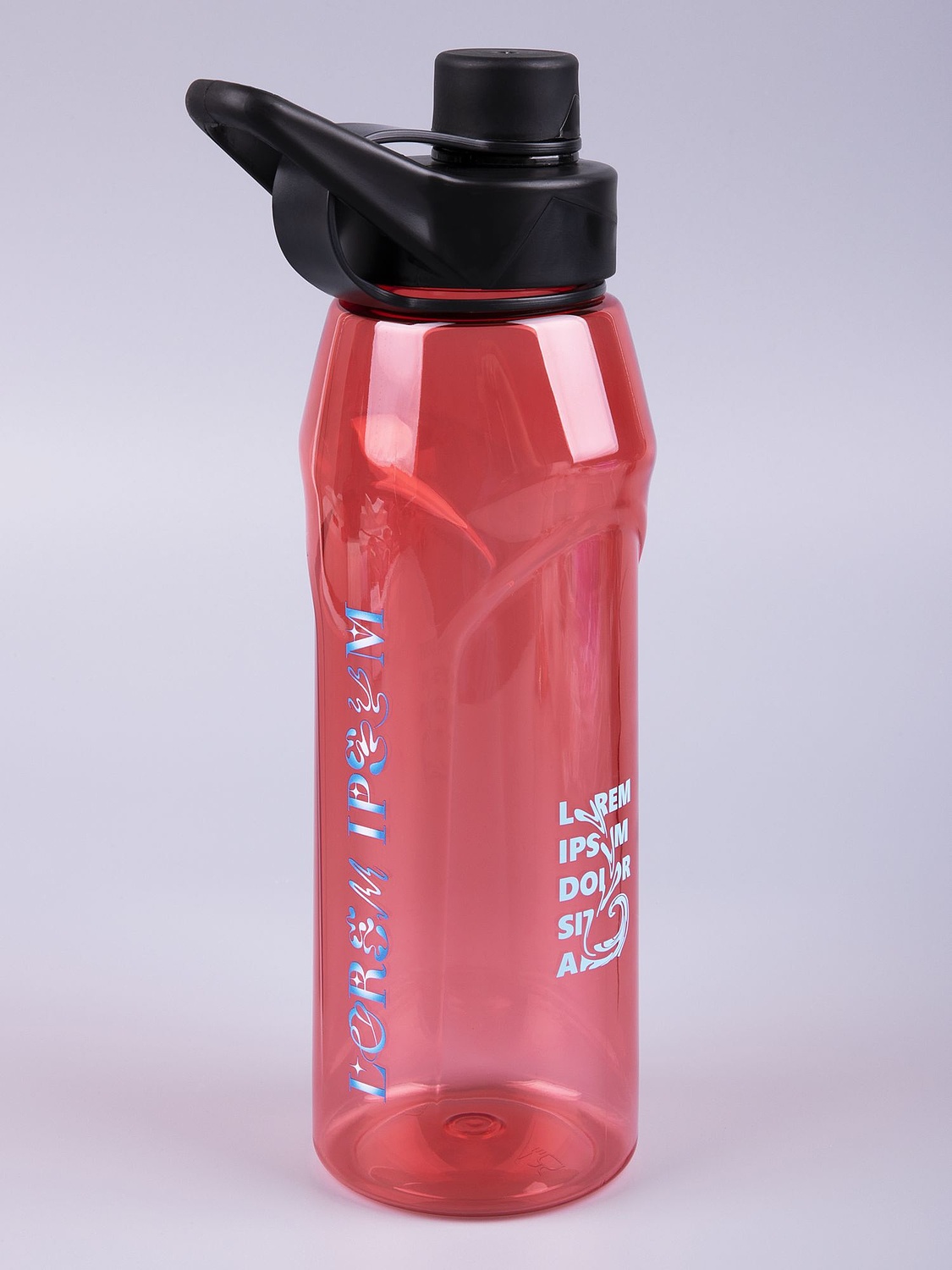 Бутылка для воды Primagrip, красная с логотипом