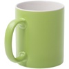 Кружка Promo матовая, зеленое яблоко с логотипом