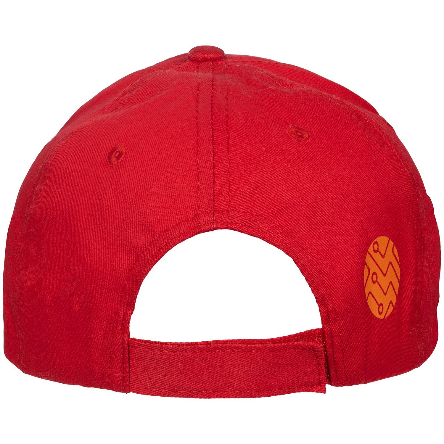 Бейсболка Promo, красная с логотипом