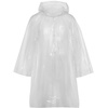 Дождевик-плащ BrightWay, прозрачный с логотипом