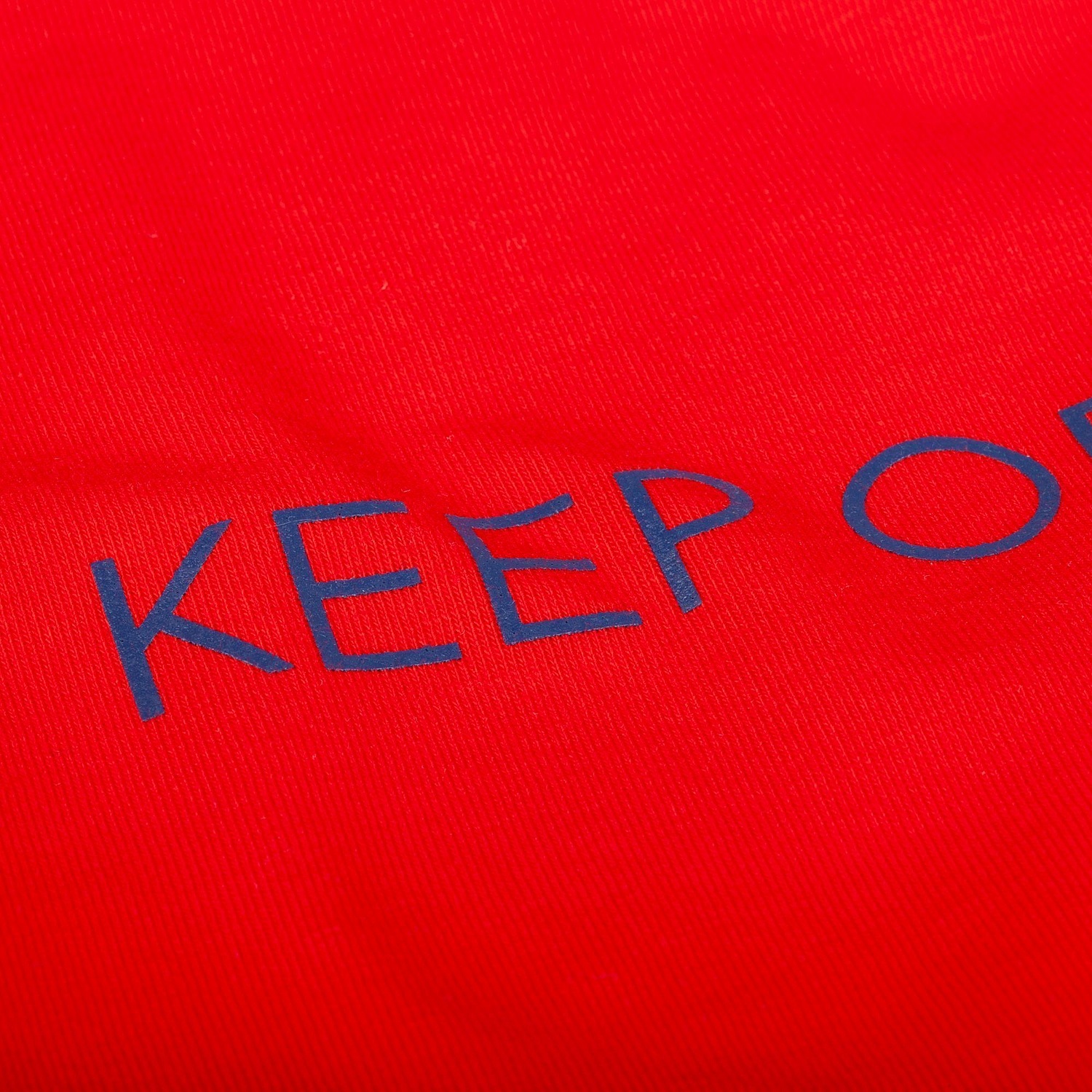 Футболка оверсайз Vozduh 2.0, красная с логотипом