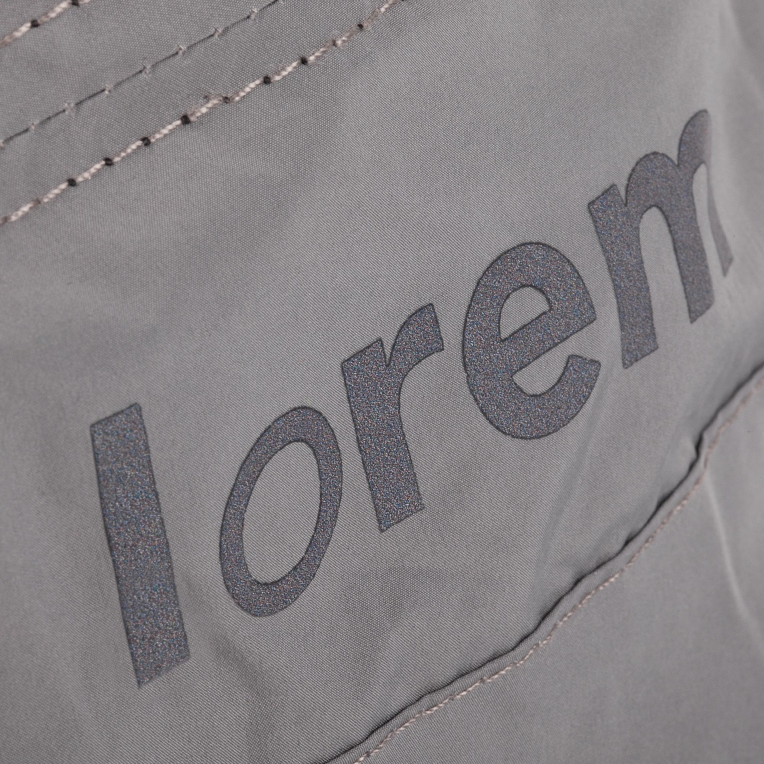 Панама Ben Mac, серая с логотипом