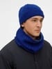 Шапка ComFleece, темно-синяя (кобальт) с логотипом