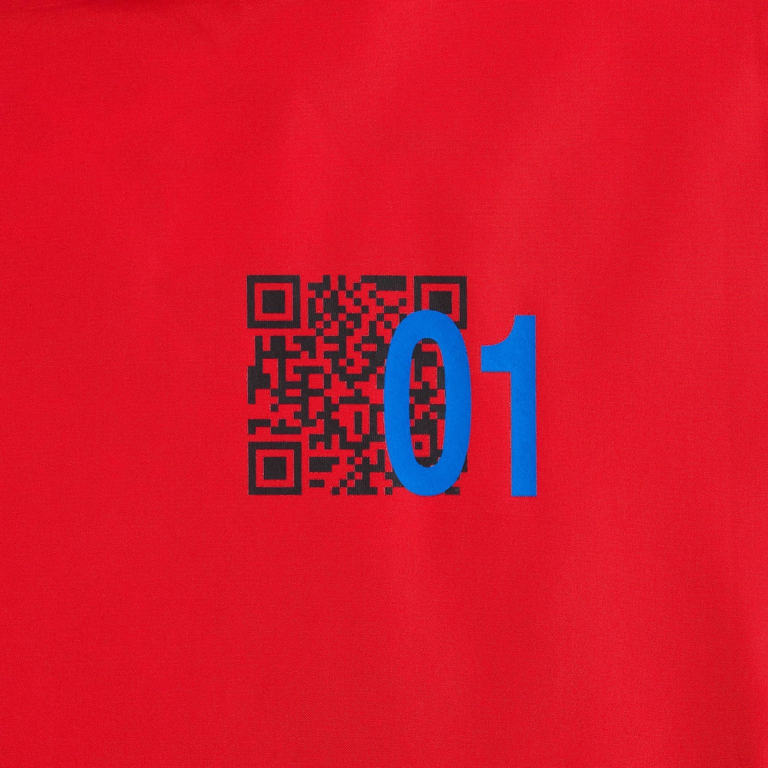 Манишка Member, красная с белым