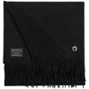 Шарф Noble, черный с логотипом