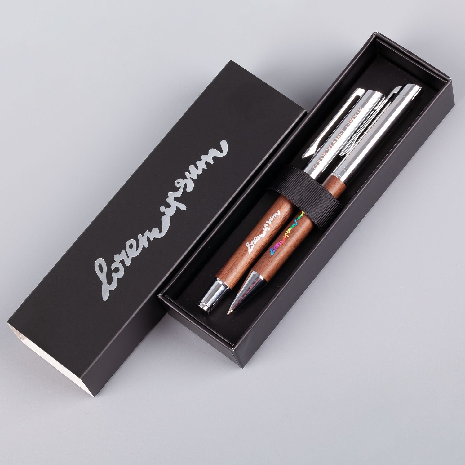 Набор из ручки и роллера Waldo с логотипом