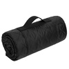 Плед для пикника Comfy, черный с логотипом