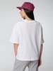 Футболка оверсайз женская Boxy Women, бежевая (льняная) с логотипом