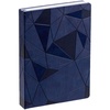 Ежедневник Gems, недатированный, синий, уценка с логотипом